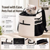 Lightweight Mesh Pet Carrier Backpack for Cats and Small Dogs