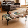 Elevated Cat & Dog Cot with Mesh Surface and Detachable Cushion