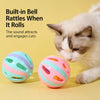 Bell Ball Cat Toy, 3.1-Inch Rolling Pet Toy