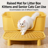 Large Semi-Enclosed Cat Litter Box