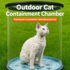 Transparent Rolling Cat Travel Carrier