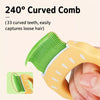 Shell-Shaped Grooming Comb for Cats and Dogs