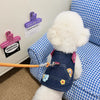 Denim-Style Nylon Harness and Leash for Cats and Small Dogs