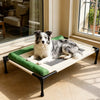 Elevated Dog & Cat Cot Bed with Removable Cover