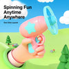 Interactive Cat Wand Toy with Flying Disc Launcher