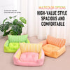 Pet Bed for Cats and Dogs ¨C Padded and Round Styles
