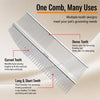 Stainless Steel Grooming Comb for Dogs and Cats