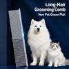 Stainless Steel Grooming Comb for Long-Haired Cats and Dogs