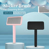 Cushioned Pet Pin Brush for Fluffing and Detangling