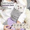 Cat Grooming Restraint Bag for Nail Trimming and Care