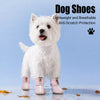 Small Dog Shoes with Soft Soles and Zipper Closure
