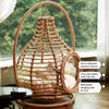 Handwoven Rattan Hanging Basket Cat Bed