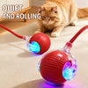 Automatic Cat Toy Ball with Teaser String, 3 Play Modes