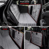 Detachable Pet Car Seat Cover with Storage Bag