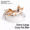 Washable Semi-Enclosed Nylon Pet Bed for Cats and Dogs