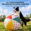 Oversized Fetch and Tug Toy Ball for Medium and Large Dogs
