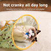 Foldable Cat Tunnel Toy with Crinkle Paper
