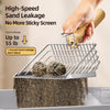 Fine-Slot Stainless Steel Cat Litter Scoop