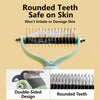 Double-Sided Detangling Comb for Long-Haired Dogs and Cats
