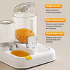 Automatic Pet Feeder with Food and Water Bowls for Cats & Dogs