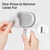 Dual-Sided Dog & Cat Grooming Brush for Deshedding and Detangling