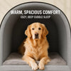 Enclosed Pet Bed with Covered Sleeping Space