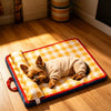 Water-Resistant Flat Pet Bed Mat for Dogs and Cats