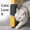 Wall-Mounted Corner Cat Scratcher for Space-Saving Homes