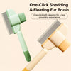 Pet Grooming Pin Brush for Long-Haired Cats and Dogs