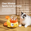 Rotating Duck Treat Dispenser Toy for Pets