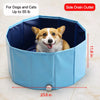 Foldable Pet Bath Tub for Dogs and Cats, Outdoor Use