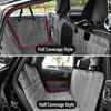 Detachable Pet Car Seat Cover with Storage Bag