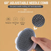 Self-Cleaning Pin Brush for Dogs and Cats