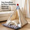 Enclosed Pet Tent for Small Dogs and Cats