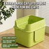 Extra-Large Enclosed Cat Litter Box for Large Cats