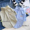 Lightweight Cotton-Linen Pet Shirt for Dogs and Cats