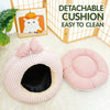 Enclosed Pet Bed for Cats and Small Dogs