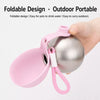 Portable Stainless Steel Dog Water Bottle