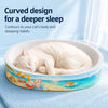 Corrugated Cardboard Cat Scratcher Bed