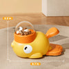 Yellow Duck Interactive Treat-Dispensing Toy for Cats and Dogs