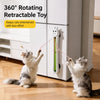 Automatic Wall-Mounted Cat Teaser Toy with Two Speeds