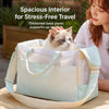 Polyester Pet Carrier Backpack for Cats and Small Dogs