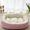 Removable-Washable All-Season Pet Bed for Cats & Dogs