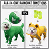 Waterproof Full-Coverage Raincoat for Small Dogs