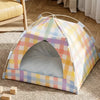 Semi-Enclosed Cat Tent Bed