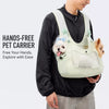 Breathable Front-Carrying Pet Backpack Carrier for Cats and Dogs