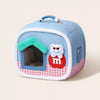 Washable Pet Bed with Removable Corduroy Cover for Cats & Dogs