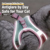 Adjustable Vest-Style Cat Harness with Flat Leash