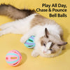 Bell Ball Cat Toy, 3.1-Inch Rolling Pet Toy