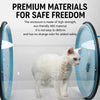 Transparent Rolling Cat Travel Carrier